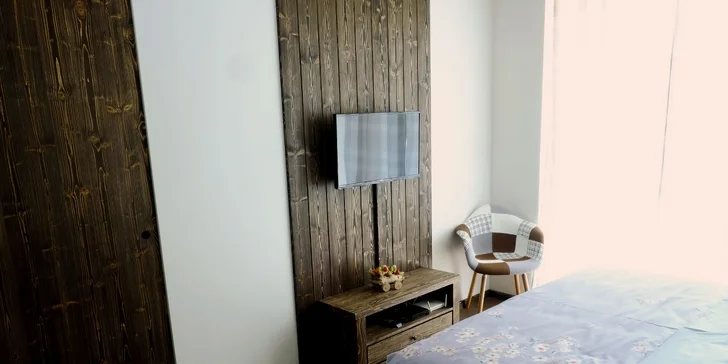 Nové apartmány Veternica v blízkosti lanovky Hrebienok: ubytovanie pre 2-4 osoby
