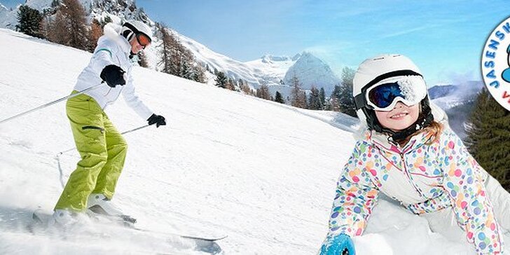 9,50 eur za celodenný skipas v lyžiarskom stredisku Jasenská Dolina! Vyskočte na lyže a športujte s vetrom opreteky!