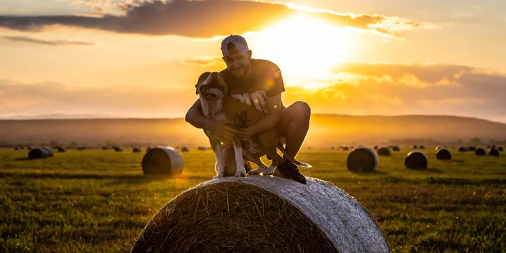 Profesionálne fotografovanie vás a vašich psích miláčikov