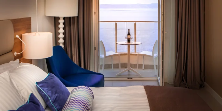4* rezort na chorvátskom pobreží: hotel priamo pri mori, all inclusive aj vonkajší bazén