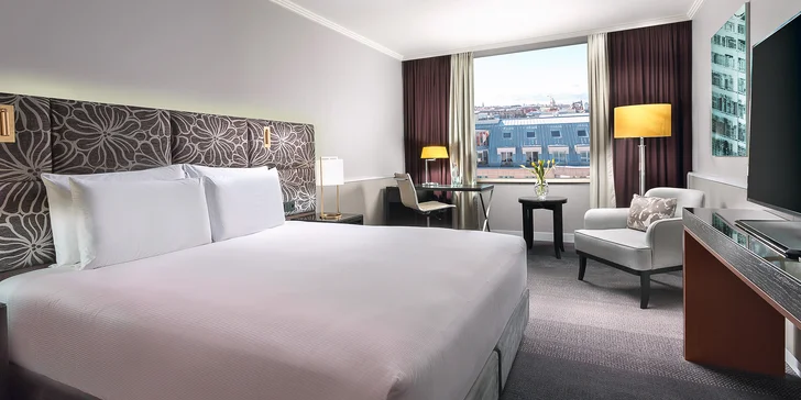 5* hotel Hilton v pražskom Starom Meste: raňajky, neobmedzený vstup do wellness a zážitky