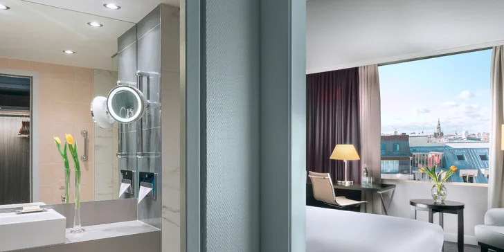 5* hotel Hilton v pražskom Starom Meste: raňajky, neobmedzený vstup do wellness a zážitky
