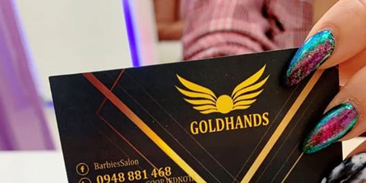 Gél lak, gélové alebo akrylové nechty či pedikúra s gél lakom v Gold Hands