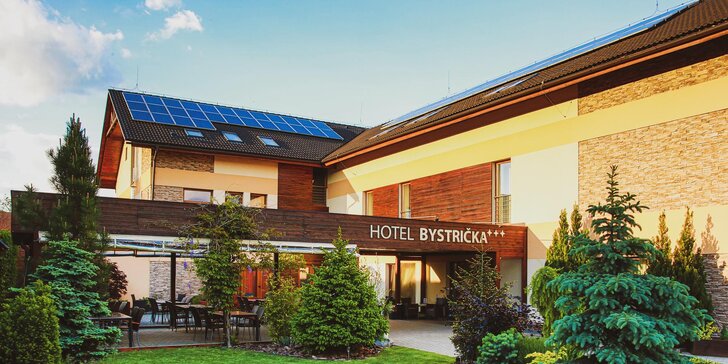 Dokonalá dovolenka s wellness pod Martinskými hoľami v Hoteli Bystrička***