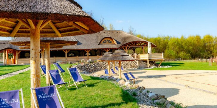 Dovolenka v Białke Tatrzańskej: neobmedzené wellness a súkromná piesočnatá pláž s výhľadom na Tatry