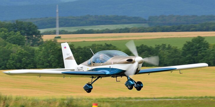 Let lietadlom Viper SD4 s možnosťou pilotovania alebo skupinový let na 2 lietadlách