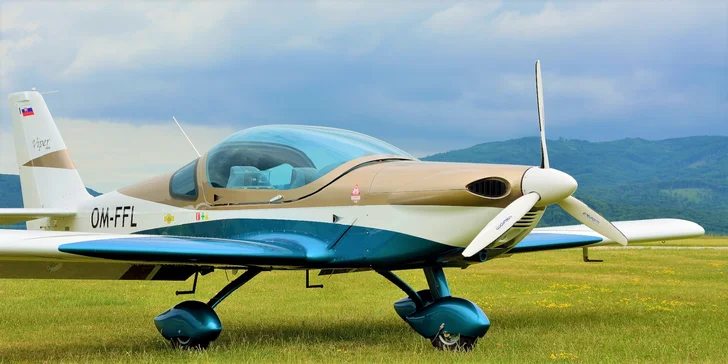 Let lietadlom Viper SD4 alebo Cessna 150 s možnosťou pilotovania