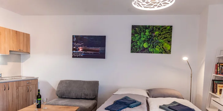 Komfortné apartmány pre 2-3 osoby v blízkosti Thermal Parku Bešeňová