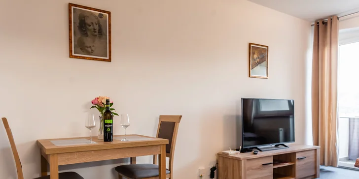 Komfortné apartmány pre 2-3 osoby v blízkosti Thermal Parku Bešeňová