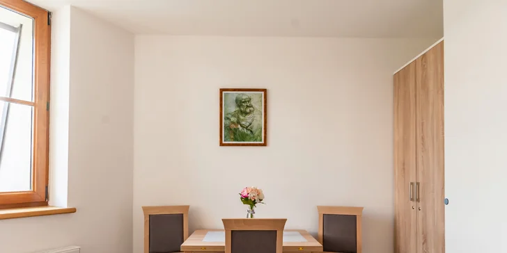 Komfortné apartmány pre 2-3 osoby v blízkosti Thermal Parku Bešeňová
