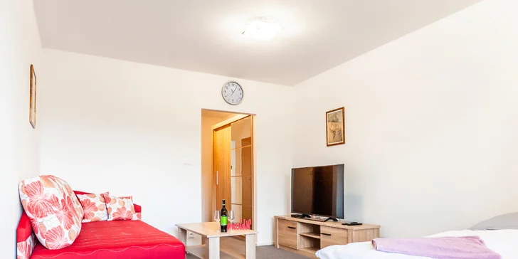 Komfortné apartmány pre 2-3 osoby v blízkosti Thermal Parku Bešeňová