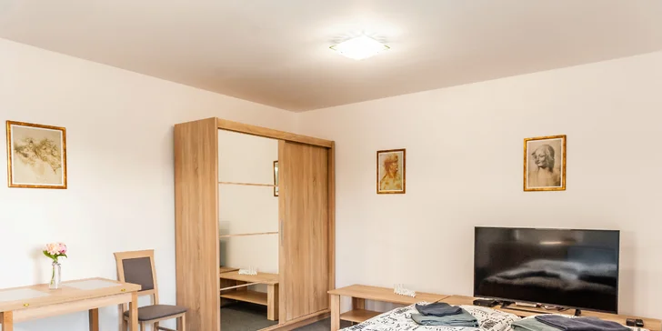 Komfortné apartmány pre 2-3 osoby v blízkosti Thermal Parku Bešeňová