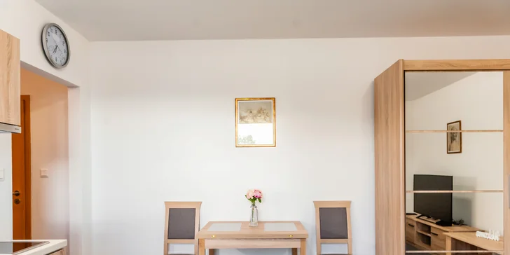 Komfortné apartmány pre 2-3 osoby v blízkosti Thermal Parku Bešeňová