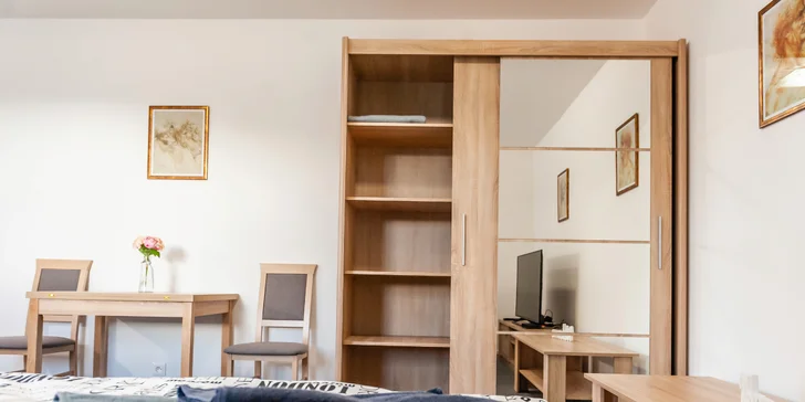 Komfortné apartmány pre 2-3 osoby v blízkosti Thermal Parku Bešeňová