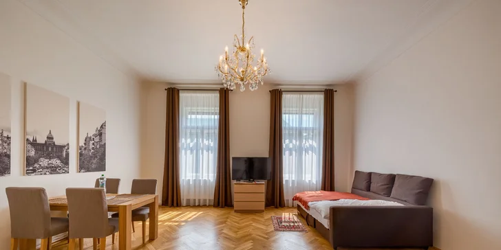 Pobyt na Václavskom námestí: priestranné apartmány s vysokými stropmi a zaujímavý program