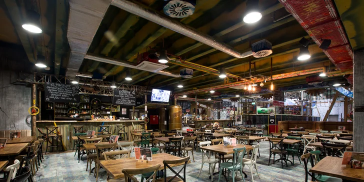 Pizza podľa vlastného výberu z reštaurácie STEAM FACTORY