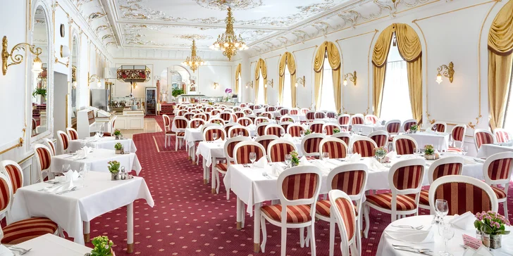 4* pobyt v centre Mariánskych Lázní s raňajkami slebo polpenziou, wellness a procedúrami
