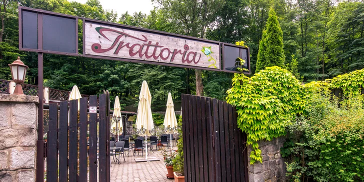 Grilované dobroty pre dvoch v Trattorii hotela Bankov