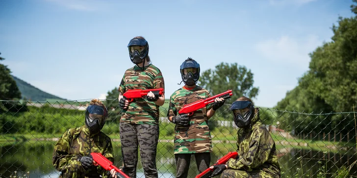Adrenalínový paintball JUNIOR alebo CLASSIC už čakajú iba na vás!