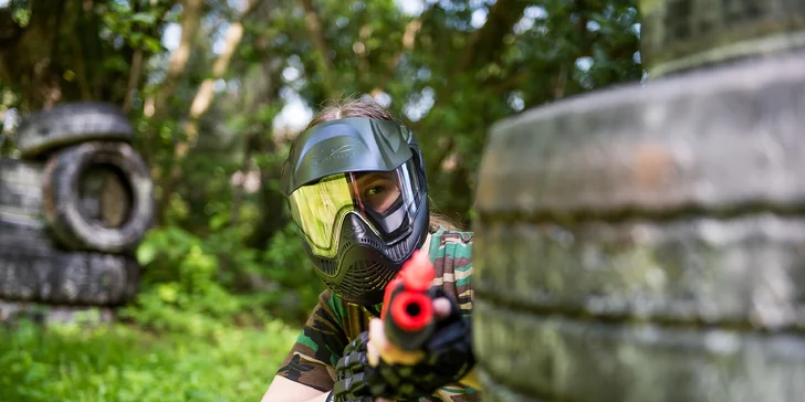 Adrenalínový paintball JUNIOR alebo CLASSIC už čakajú iba na vás!