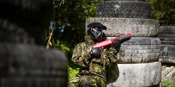 Adrenalínový paintball JUNIOR alebo CLASSIC už čakajú iba na vás!