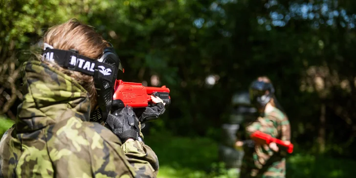 Adrenalínový paintball JUNIOR alebo CLASSIC už čakajú iba na vás!