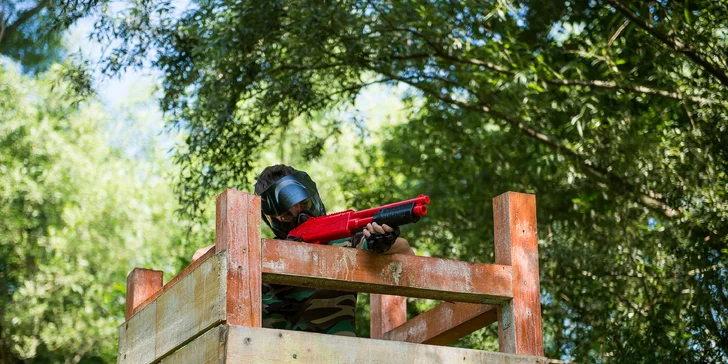 Adrenalínový paintball JUNIOR alebo CLASSIC už čakajú iba na vás!