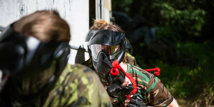 Adrenalínový paintball JUNIOR alebo CLASSIC už čakajú iba na vás!