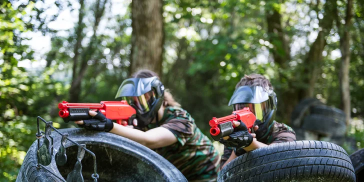 Adrenalínový paintball JUNIOR alebo CLASSIC už čakajú iba na vás!