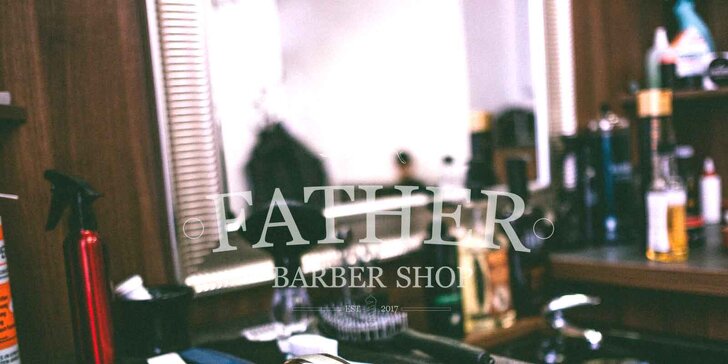 Profesionálny pánsky strih a úprava brady vo FATHER BARBER SHOP
