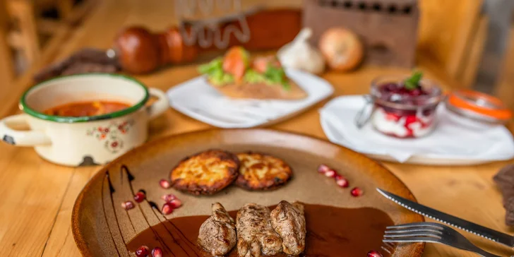 4-chodové menu pre 2 osoby v Sídliskovej pivárničke