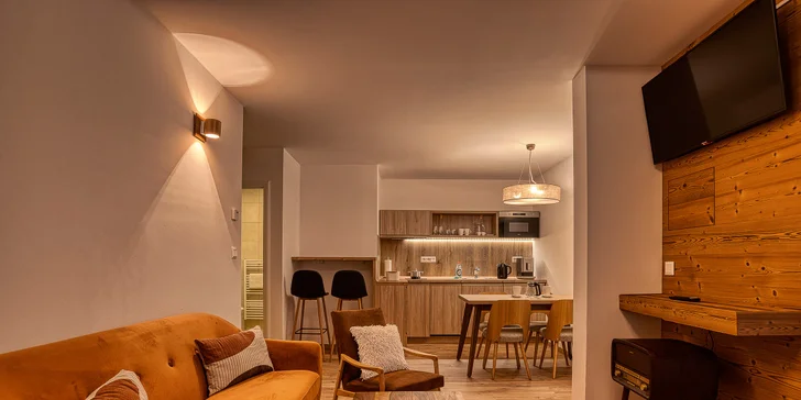 Letná dovolenka v horských Chaletoch v Jasnej v luxusných apartmánoch aj s vlastnou saunou a výhľadom na hrebene Nízkych Tatier