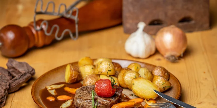 Fenomenálny steak filet mignon z pravej argentínskej sviečkovej