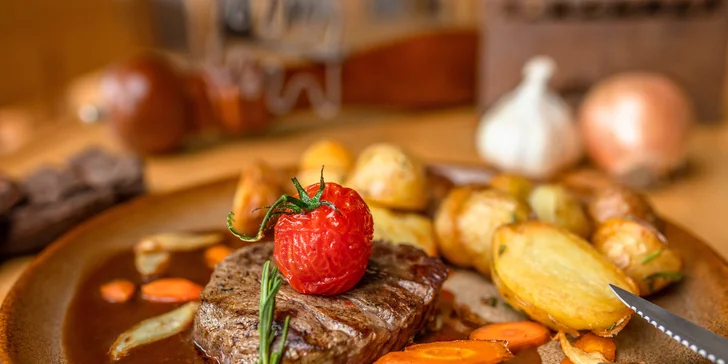 Fenomenálny steak filet mignon z pravej argentínskej sviečkovej
