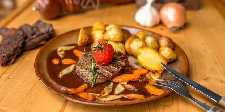 Fenomenálny steak filet mignon z pravej argentínskej sviečkovej