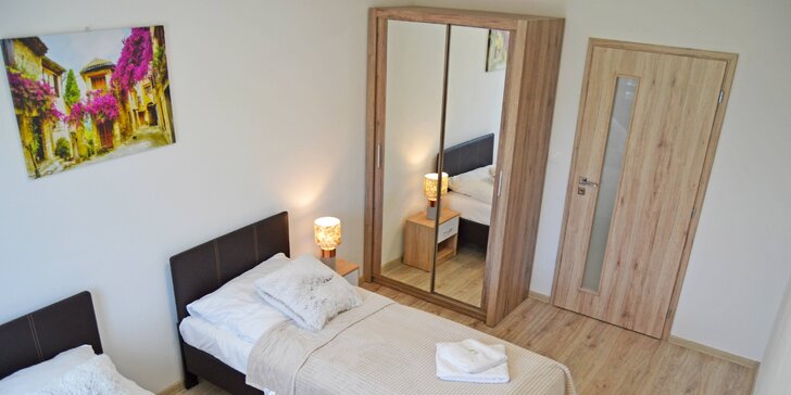 Priestranné apartmány v Bardejovských kúpeľoch: v ponuke i variant so vstupom do wellness