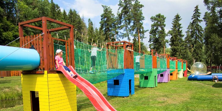 Detská zóna, jazda na štvorkolke či paintball v ZÁBAVNOM PARKU LIPTOV
