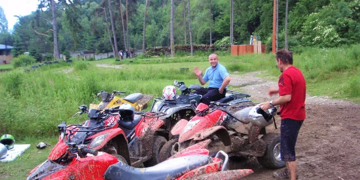Detská zóna, aquazorbing, rodeo býk či jazda na štvorkolke v ZÁBAVNOM PARKU LIPTOV