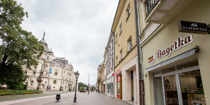 Nadupaný sendvič alebo raňajkové menu v Bagetke
