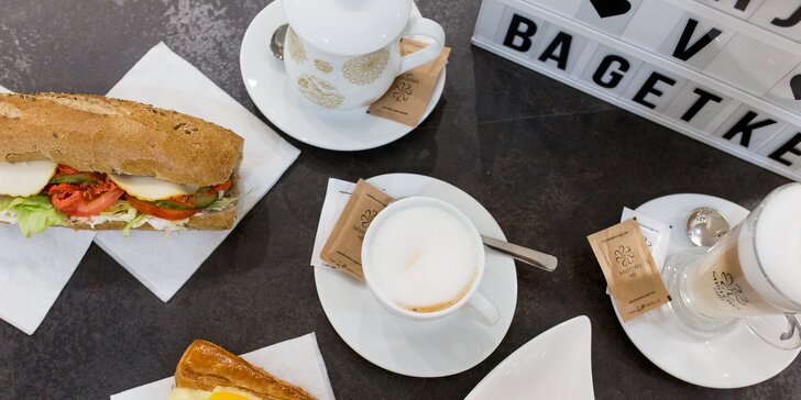 Nadupaný sendvič alebo raňajkové menu v Bagetke