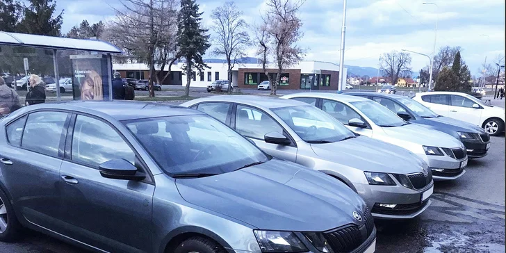 Prenájom auta Škoda Octavia na 3 alebo 7 dní