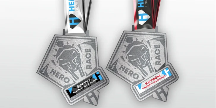 Štartovné na prekážkový beh HERO RACE pre deti i dospelých