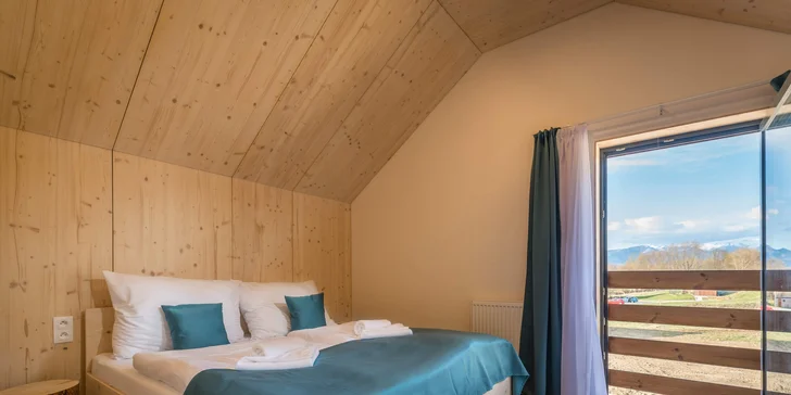 Luxusné chaty s vlastnou fínskou saunou, ďalším wellness rezortu, celoročným 3D lanovým bludiskom a ďalšími atrakciami pre deti aj dospelých