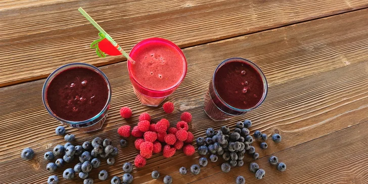 Lahodné čerstvé plody či osviežujúce ovocné smoothies z prírody Kraľovian