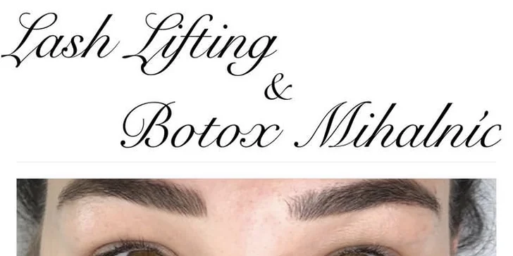 Lash lifting a laminácia, úprava obočia, 3D mihalnice alebo microblading