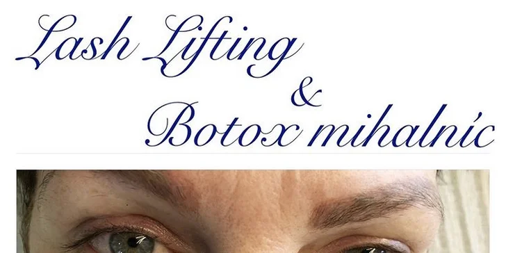 Lash lifting a laminácia, úprava obočia, 3D mihalnice alebo microblading
