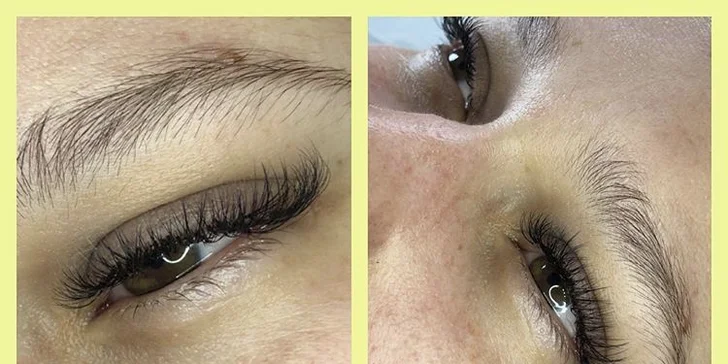Lash lifting a laminácia, úprava obočia, 3D mihalnice alebo microblading