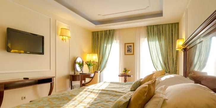 Luxusný hotel v slnečnej Dalmácii s polpenziou a neobmedzeným vstupom do wellness