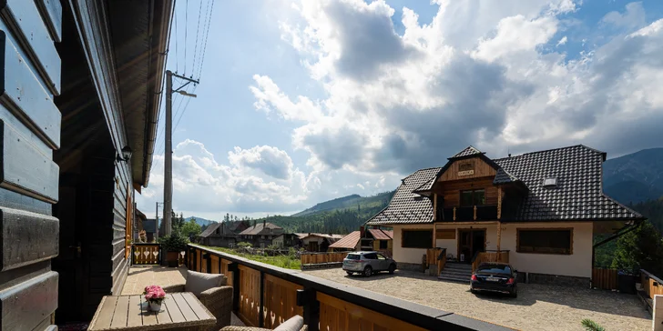 Zrekonštruovaná drevenica pre rodinu či partiu v srdci malebného Ždiaru