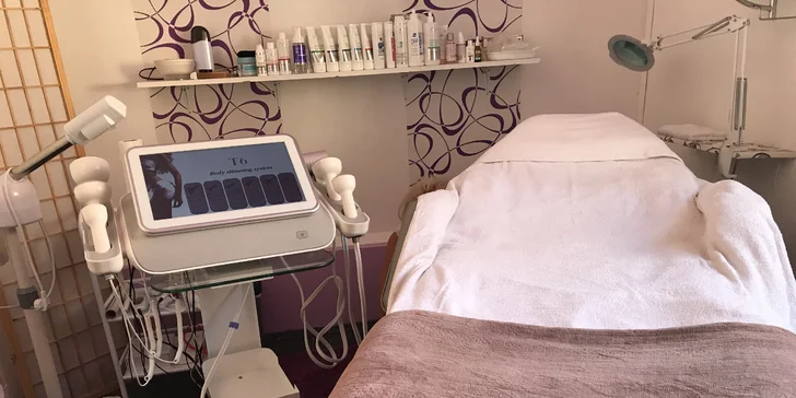Prístrojové zoštíhlenie tváre alebo odstránenie tuku či celulitídy